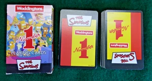 Waddington's Playing Cards - The Simpsons - Anderes Bild auf jeder Karte - Exc - Bild 1 von 7