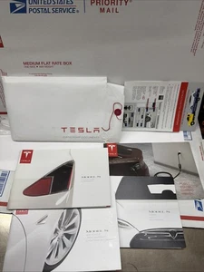 2013 Tesla Model S Ownership Documents/Manuals & Folder - Picture 1 of 1
