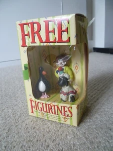Wallace & Gromit Typhoo Collectible Figurines Trio Penguin Sheep Wendolene BOXED - Picture 1 of 2