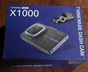 Thinkware Dash Cam 2CH Bundle X1000 Open Box QHD 1440P Autokamera - Bild 1 von 9