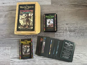The World Spirit Tarot Deck Lauren O'Leary Deck and Booklet! BIG BOX 2001 - Picture 1 of 18