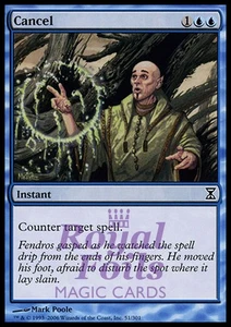 Cancel 3x FOIL TSP MTG Time Spiral Common MINT blue - Picture 1 of 1