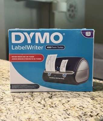 DYMO 450 Twin Turbo Professional Thermal Label & Barcode Printer (OPEN BOX)