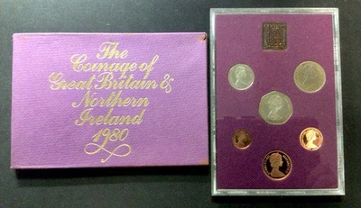 1980 Coinage Of Great Britain & Northern Ireland! OGP! No COA! ENN Coins - Image 1 of 4
