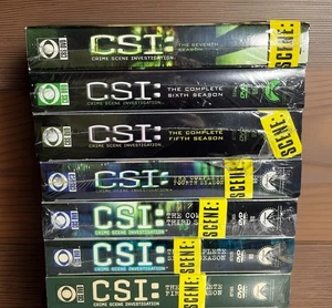 CSI: Las Vegas Seasons 1–7 DVD Set Brand New Sealed (S5 Wrap Torn) - Picture 1 of 3