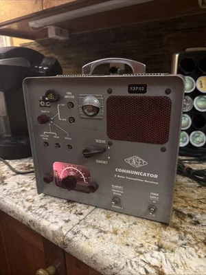 Transmisor y receptor vintage Gonset Communicator de 2 metros potencia probada solamente Foto 1 de 4