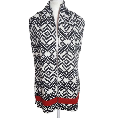 Tommy Hilfiger Bufanda Tejida Negra y Roja Nueva Sin Etiquetas Talla Única Preppy Bufanda de Invierno Foto 1 de 4