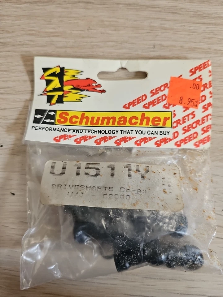 Árboles de transmisión delanteros/traseros Schumacher U1511Y nuevo stock antiguo Foto 1 de 2
