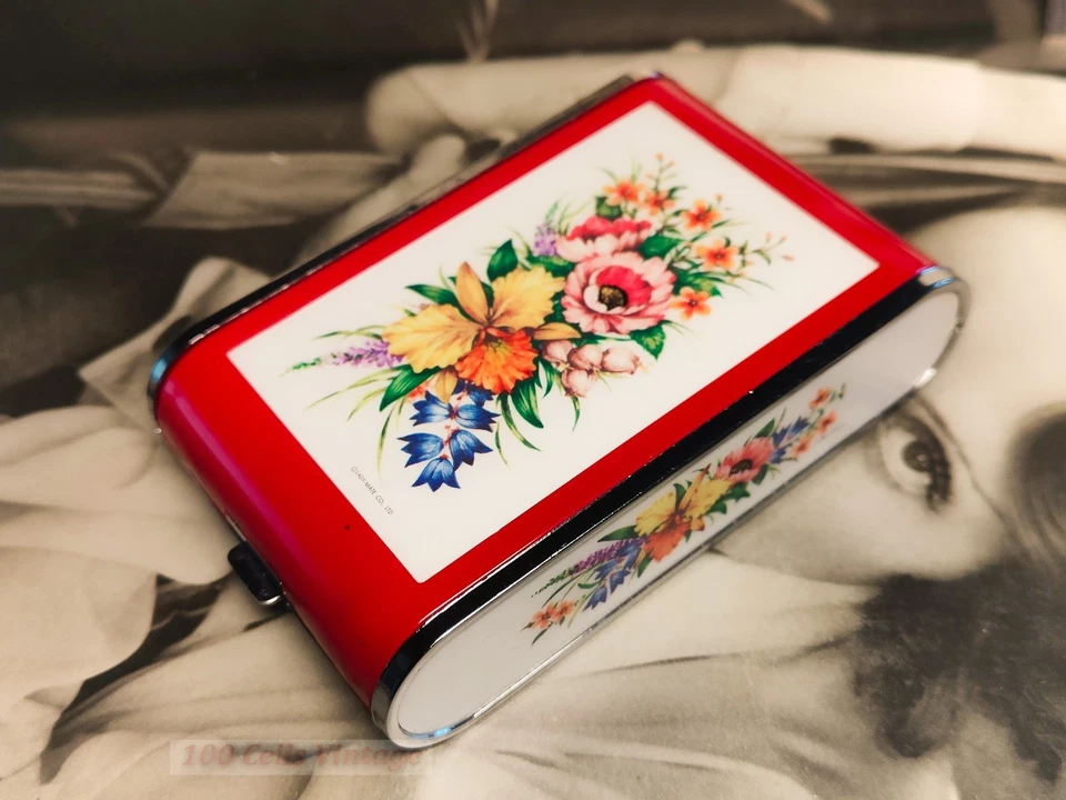 Dandy Mate Plastic Musical vintage powder compact/Cigarette case-Japanese-1r - Image 1 of 4