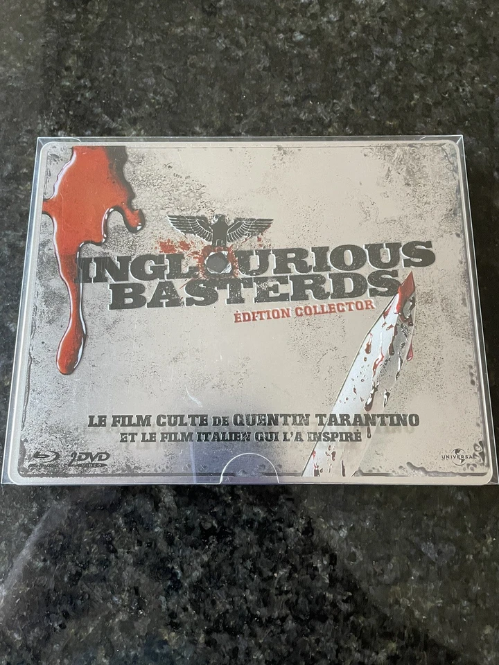 Inglourious Basterds Collectors Edition Steelbook 3 Disc Set French Release - Image 1 of 2