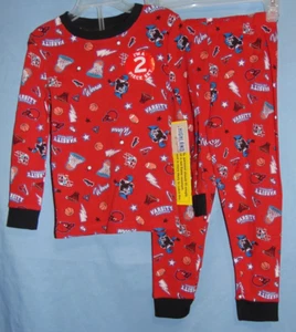 SPORTS Athletic Size 4 Football 2 pc. Pajama Set by Highland Originals NEW - Picture 1 of 8