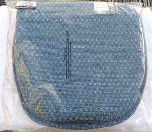 Gripper rutschfest 15" x 16" Regentropfen blau weich Stuhlkissen 3er Set Klearvu - Bild 1 von 16