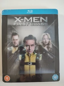 X-Men First Class Lenticular Steelbook Blu ray New Sealed UK Edition Marvel - Picture 1 of 5