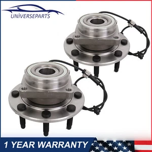2*Cojinete de cubo de rueda delantera para Chevy Silverado 3500 Classic 2007 6,0 L 01-06 GMC - Imagen 1 de 14