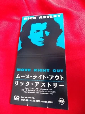 RICK ASTLEY Move Right Out / Japanese 3" mini CD single JAPAN / UK DISPATCH 🚚 Foto 1 de 4