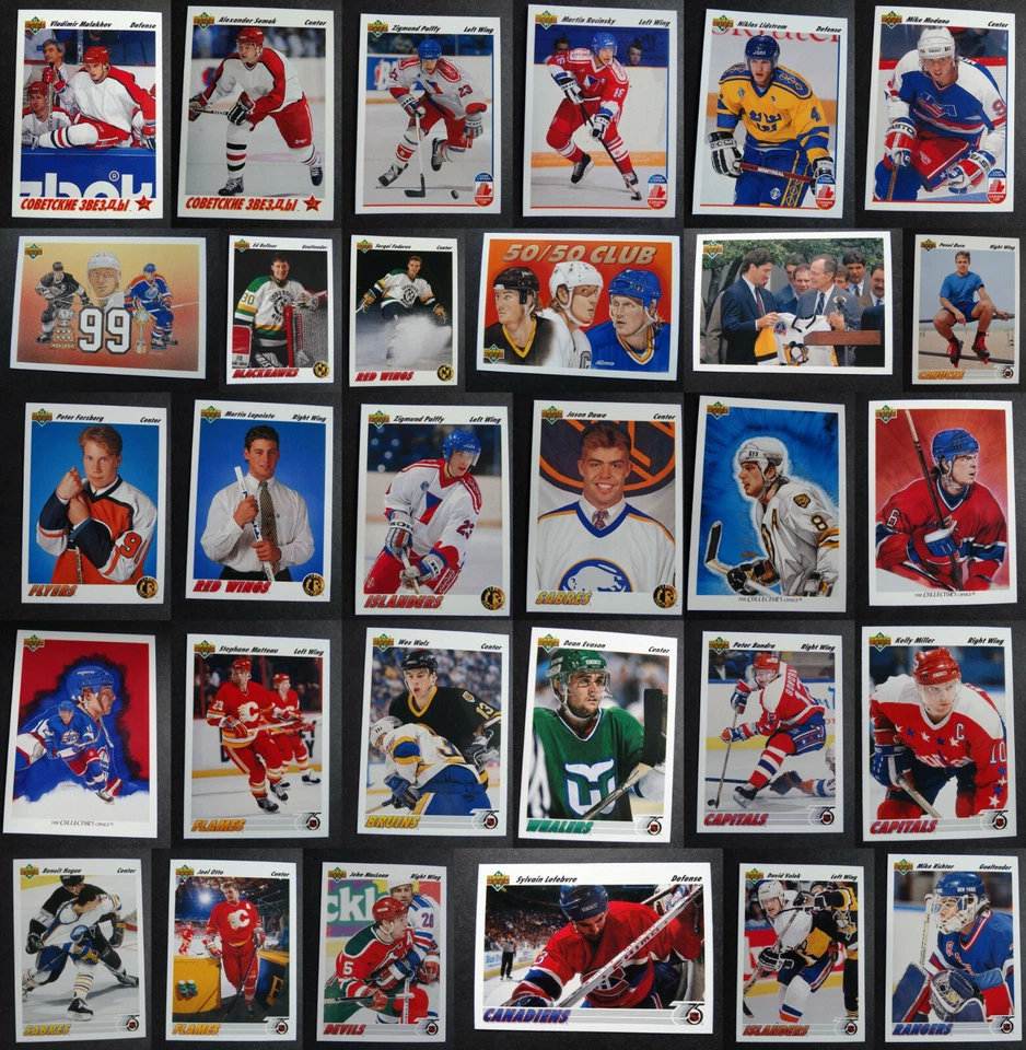 1991-92 Upper Deck Hockey Cards Complete Your Set You U Pick From List 1-200 - Image 1 of 1