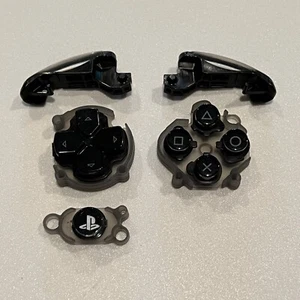 BLACK Sony PS Vita Slim 2000 Replacement Buttons Set OEM OFFICIAL - Picture 1 of 3