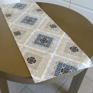 Tela impermeable para corredor de mesa de naperón rectangular paño de mesa corredor - Imagen 1 de 4