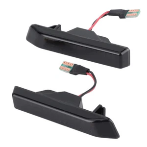 Sequential Smoked Side Marker LED Turn Signal Lights For BMW E53 X5 63132492179 - Picture 1 of 5
