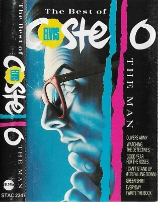 ELVIS COSTELLO THE BEST OF THE MAN CASSETTE ALBUM Rock New Wave, Rock & Roll - Image 1 of 4