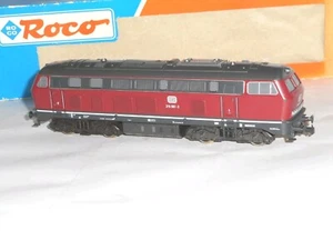 ROCO 215 cl. DB Diesel. Excellent cond. 4 axles driven & lights. HO. 2 rail DC - Picture 1 of 10