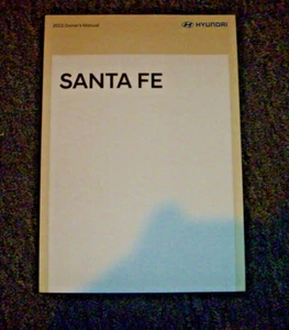 Hyundai Santa Fe 2023 manual del operador del propietario SE SEL XRT Limited caligrafía xz - Imagen 1 de 1
