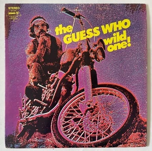 The Guess Who Wild One! 1972 Vinyl LP seltenes Motorrad Cover RIP Chad Allan - Bild 1 von 4