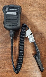 Motorola APX XE500 PMMN4106CBLK Remote Speaker Microphone - Black. New No Box - Zdjęcie 1 z 4