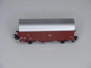 Märklin HO Spur 1:87 geschlossener guter Lieferwagen 131 5 016-2 Waggon braun silber Zug - Bild 1 von 6