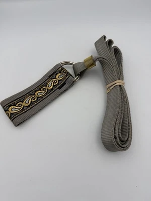 Collar de perro ajustable de 1,5" de ancho con correa adjunta collar de galgo EE. UU. Foto 1 de 4