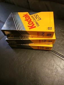 Kodak Video Cassette Beta L-750 Sealed 3 Total 1 Made In Japan & 2 Made In USA - Picture 1 of 7
