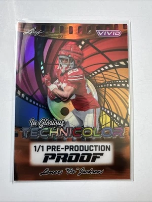 Hoja viva en glorioso Technicolor 2025 1/1 prueba Lamar Bo Jackson Foto 1 de 2