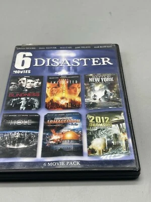 6 Disaster movies DVD echo bridge blindness final encounter new york black hole  - Image 1 of 4
