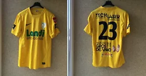 FC Echallens Région Football Shirt Home Swiss Match Worn Soccer Nike Player issu - Picture 1 of 10
