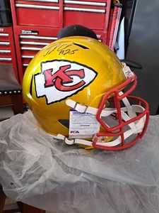 Jamaal Charles Signed Kansas City Chiefs Speed Full Size Flash Replica Longhorns - Picture 1 of 6