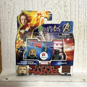Marvel Minimates Captain Marvel Film: Starforce Captain Marvel & Korath NEU - Bild 1 von 2
