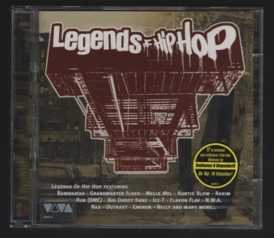 LEGENDS OF HIP-HOP - 2 CD'S V/A- KURTIS BLOW/EMINEM/FLAVOR FLAV/NAS/ICE-T - 2002 - Bild 1 von 2