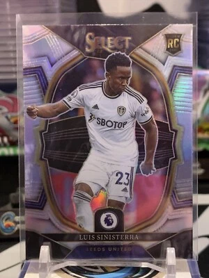 2022-23 Select Premier League Luis Sinisterra Terrace Silver Prizm Rookie MC 10C - Image 1 of 2