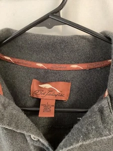 Polo Bob Timberlake Manga Larga Material Pesado Talla Grande - Imagen 1 de 7