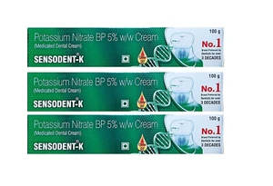 3 Pcs of Sensodent K Shark Dental Toothpaste -100 gm - Best Deal l - Picture 1 of 3