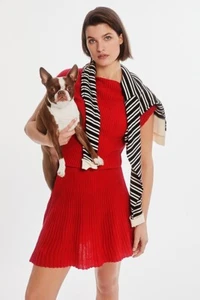 New Anthropologie Maeve Ruth Mini Sweater Dress Size Medium MSRP: $148 - Picture 1 of 2