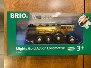 Locomotora de acción Brio Toys - Mighty Gold - Imagen 1 de 2