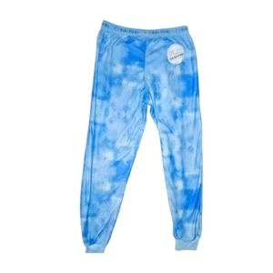Girls Calvin Klein Blue Tie Dye Leggings - Picture 1 of 2