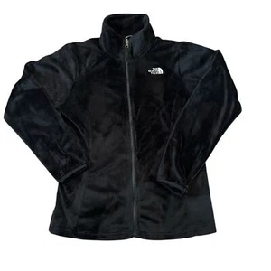 The North Face Girls Osito Full Zip Fleece Size 18(XL) Black - Picture 1 of 4