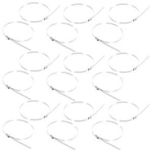 100 Stück Edelstahl Kabelbinder Maschendrahtzaunverlängerer Tor - Bild 1 von 12
