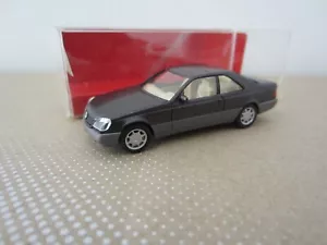HERPA 031134 MERCEDES BENZ 600 SEC COUPE - model is PLASTIC - HO or 1:87 scale - Picture 1 of 1