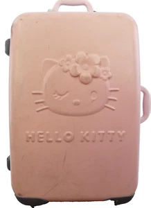 Cabin Case Hello Kitty Pink Rare Official Sanrio Suitcase Travel Vintage Classic - Picture 1 of 16