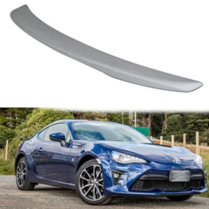 BLACK FOR TOYOTA GT86 BRZ SUBARU SCION HIGH KICK P TRUNK SPOILER BOOT WING - Picture 1 of 6