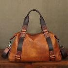 Genuine Leather Large Handbags Men Crossbody Bag Shoulder Bags Casual Purses