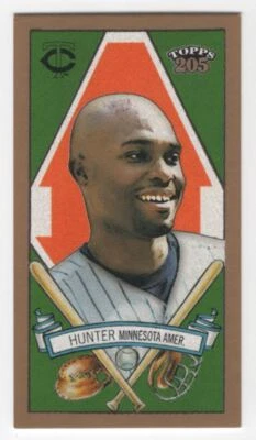 2003 Topps 205 Polar Bear Torii Hunter Minnesota Twins #56 - Image 1 of 2